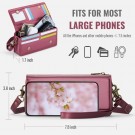 Caseme Crossbody telefonveske - rød thumbnail