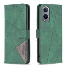 Binfen Lommebok deksel Stitching for OnePlus Nord CE4 Lite 5G grønn thumbnail