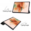 Deksel Tri-Fold Smart til Galaxy Tab S7 FE svart thumbnail