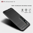 Tech-Flex TPU Deksel Carbon Xiaomi Mi Note 10/10 Pro svart thumbnail