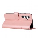 Lommebok deksel Stitching for Samsung Galaxy A36 5G Roségull thumbnail