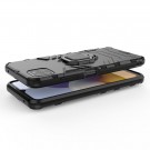 Panther TPU + PC Deksel med Ring Grep Galaxy A22 5G svart thumbnail