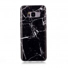 Fashion TPU Deksel Samsung Galaxy S8 - svart Marmor thumbnail