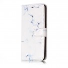 Lommebok deksel for Samsung Galaxy S7 Edge hvit marmor thumbnail