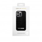 iDeal of Sweden iPhone 13 Pro Atelier Case Noir Croco thumbnail