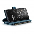 CaseMe retro multifunksjonell Lommebok deksel Samsung Galaxy S20 Ultra 5G blå thumbnail