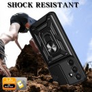 Tech-Flex TPU + PC Deksel med Ring Grep Samsung Galaxy S25 FE 5G svart thumbnail