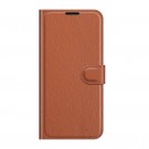 Lommebok deksel for Samsung Galaxy S21 FE 5G brun thumbnail