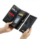 CaseMe 2-i-1 Lommebok deksel Samsung Galaxy S25 Ultra 5G svart thumbnail