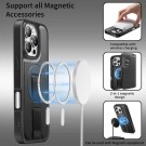 CaseNeo 2-i-1 Lommebok deksel Magsafe iPhone 16 pro - Svart  thumbnail