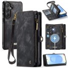 CaseMe 2-i-1 Lommebok deksel Samsung Galaxy S26 5G svart thumbnail