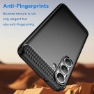 Tech-Flex TPU Deksel Carbon for Samsung Galaxy S25 FE 5G svart thumbnail