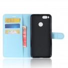 Lommebok deksel for Xiaomi Mi A1 blå thumbnail