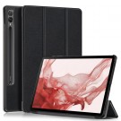 Deksel Tri-Fold Smart til Galaxy Tab S9+ plus svart thumbnail