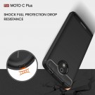 Tech-Flex TPU Deksel Carbon Motorola Moto C Plus svart thumbnail