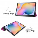 Deksel Tri-Fold Smart til Samsung Galaxy Tab S6 Lite 2020/2022/2024 lilla thumbnail