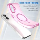Tech-Flex Frosted TPU Deksel for iPhone 17 MagSafe - Rosa thumbnail