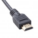 High Speed HDMI-kabel 1m - svart thumbnail