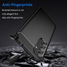 Tech-Flex TPU Deksel Carbon for Samsung Galaxy A35 5G svart thumbnail