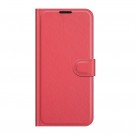 Lommebok deksel for Samsung Galaxy S23 Ultra 5G rød thumbnail