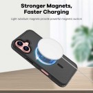 Redpepper Hybrid Deksel MagSafe iPhone 16 svart thumbnail