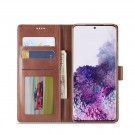 LC.IMEEKE Lommebok deksel for Samsung Galaxy S20+ plus 5G brun thumbnail
