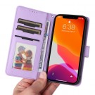 BETOPNICE 2-i-1 Lommebok deksel iPhone 12/12 Pro lys lilla thumbnail