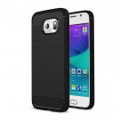 TPU Deksel Carbon for Galaxy S6 svart thumbnail