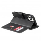 Lommebok-deksel plass til 10 stk kort for iPhone 13 Pro Max svart thumbnail