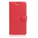 Lommebok deksel for Huawei Honor 8 rød  thumbnail