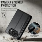 CaseMe Lommebok deksel for iPhone Duo Svart thumbnail