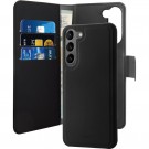 Puro 2-i-1 Magnetisk Lommebok-deksel Samsung Galaxy S23+ Plus 5G Svart thumbnail