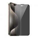 Enkay Hat-Prince Herdet Glass Privacy skjermbeskytter iPhone 16 pro svart kant thumbnail