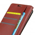 Lommebok deksel for Huawei Mate 10 Lite brun thumbnail