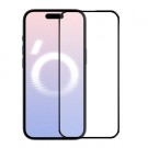 NORTHJO herdet Glass skjermbeskytter iPhone 16 svart kant thumbnail