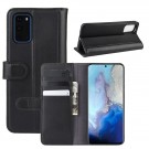 Lommebok deksel ekte Lær for Samsung Galaxy S20 Ultra 5G svart thumbnail