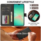 LC.IMEEKE Lommebok deksel for Samsung Galaxy S25 FE 5G svart thumbnail