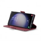 CaseMe Lommebok deksel for Samsung Galaxy S24 Ultra 5G rød thumbnail