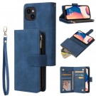 Lommebok deksel Multifunksjonell iPhone 14 Plus mørk blå thumbnail