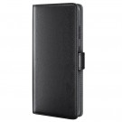 Lommebok deksel ekte Lær for Samsung Galaxy S22 5G svart thumbnail