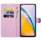 Lommebok deksel for OnePlus Nord 2 5G rosa thumbnail