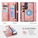 CaseMe 2-i-1 Lommebok deksel Samsung Galaxy S26+ plus 5G rosa thumbnail
