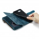CaseMe retro Multifunksjonell Lommebok deksel iPhone 7/8/SE (2020/2022) blå thumbnail