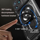 Tech-Flex Hybrid Deksel med Ring MagSafe iPhone 17 Pro svart thumbnail