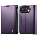 CaseMe Lommebok deksel for iPhone Duo Lilla thumbnail