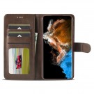 LC.IMEEKE Lommebok deksel for Samsung Galaxy S23+ plus 5G brun thumbnail