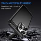 Tech-Flex TPU Deksel Carbon iPhone 16 Pro svart thumbnail