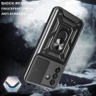 Tech-Flex TPU + PC Deksel med Ring Grep Samsung Galaxy A56 5G svart thumbnail