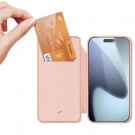 Dux Ducis Skin Pro Series Flip deksel iPhone 17 Pro Max Roségull thumbnail