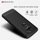Tech-Flex TPU Deksel Carbon Motorola Moto E5 Plus svart thumbnail